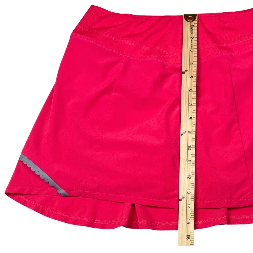 Title Nine Skirt Skort Womens Flounce Back Girly Tennis Golf Active Medium‎ Pink